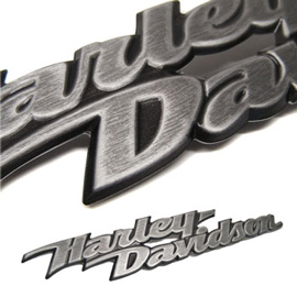 Harley Davidson Nameplate