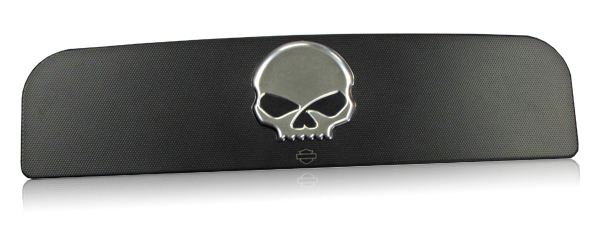 harley davidson skull black insert