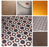 Geometric Aluminum Finishes