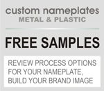 free nameplate samples