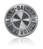 Harley Davidson Diamond Cut Nameplate