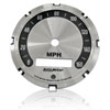 backlit aluminum gauge