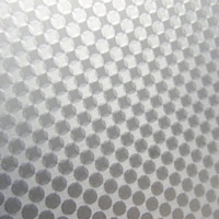 circular brushed pattern