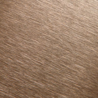 brushed metal finish