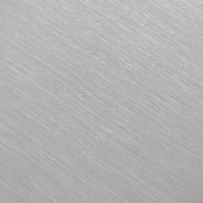 brushed aluminum art