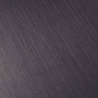 brushed aluminum