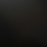 brushed black finish