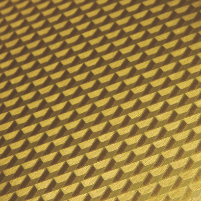geometric gold pattern