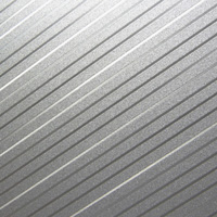 metallic pinstripe finish
