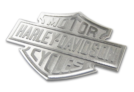 brushed aluminum with diamond cut graphics