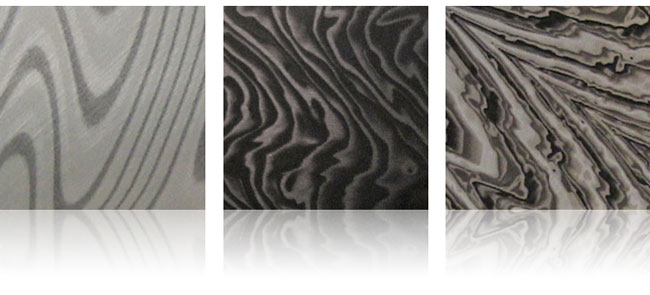 damascus steel pattern