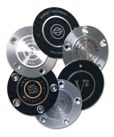 Aluminum decorated component, metal trim, aluminum timer cover