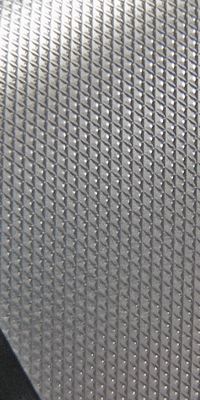Knurled Finishes on Aluminum Trim