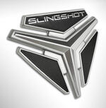 multi-level embossed aluminum badge