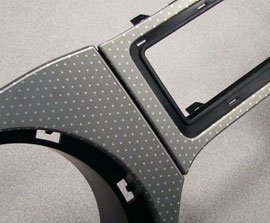 mustang shelby trim detail