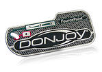 medical device nameplate decorated with background pattern