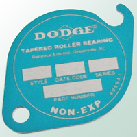 metal label