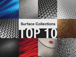 Surface Collections Top 10 ebook, aluminum finishes