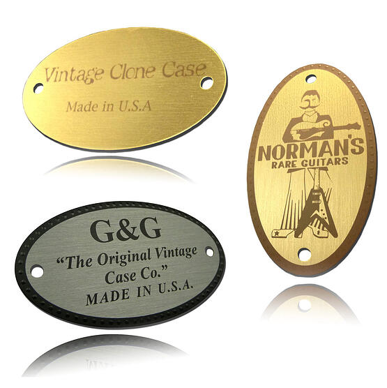 Metal Nameplates Using Common Stock Die