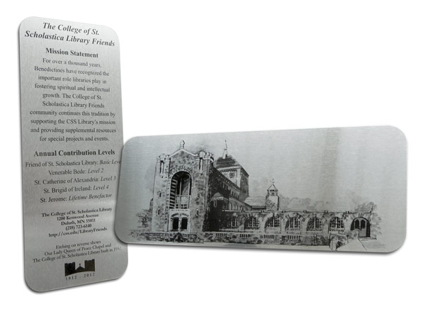 chapel bookmark