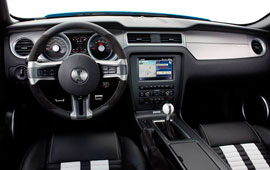 2010 mustang shelby interior trim