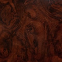 burl wood grain finish