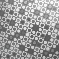 geometric metal pattern