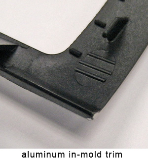 aluminum in-mold