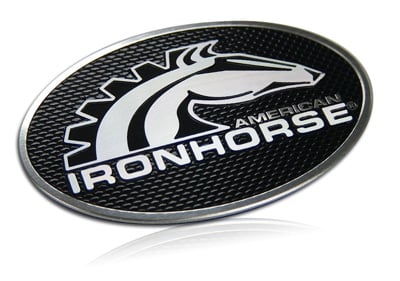 american ironhorse aluminum nameplate