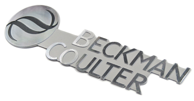 Beckman Coulter nameplate