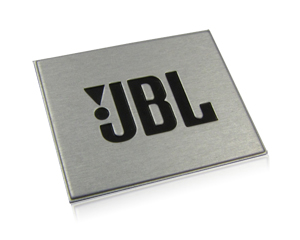 JBL nameplate