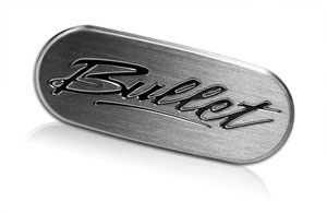 Bullet nameplate