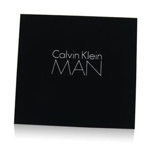 Calvin Klein Man Cologne bottle label