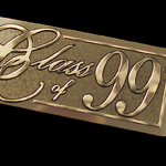 class of 1999 yearbook nameplate