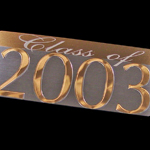 class of 2003 yearbook nameplate