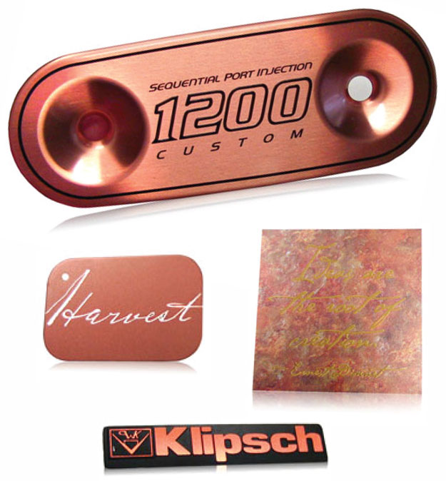 Copper Nameplates blog