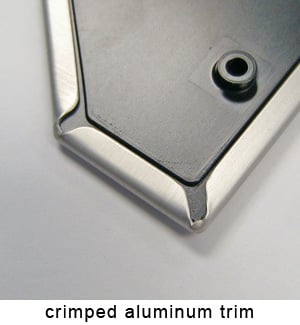 crimped aluminum