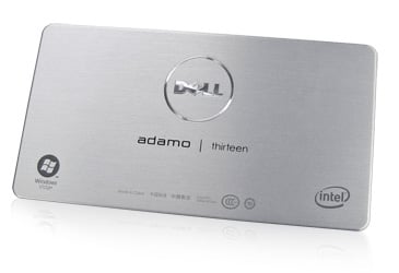 DELL Adamo Thirteen | silver laptop name plate