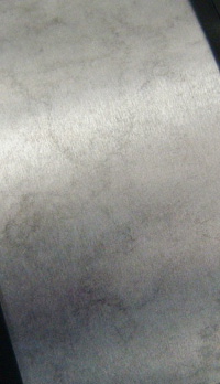 distressed aluminum finish | PAT-4284-A