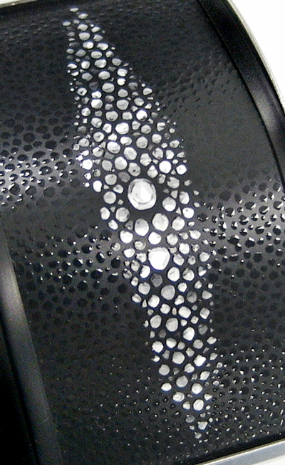 Stingray Skin on aluminum