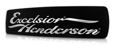 excelsior henderson name plate