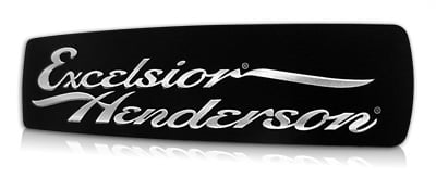 excelsior henderson name plate