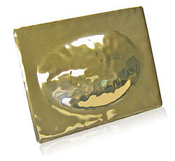 gold hammered metal finish