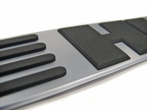 Hummer Sillplate through mold graphics