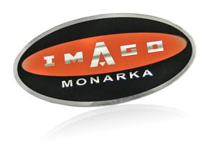 image stripe graphic on nameplate