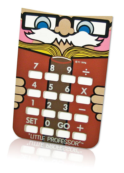 Little Professor aluminum overlay