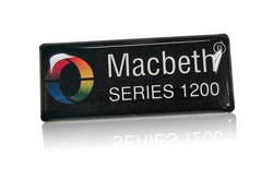 Macbeth Series 1200 domed label