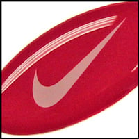 nike domed label