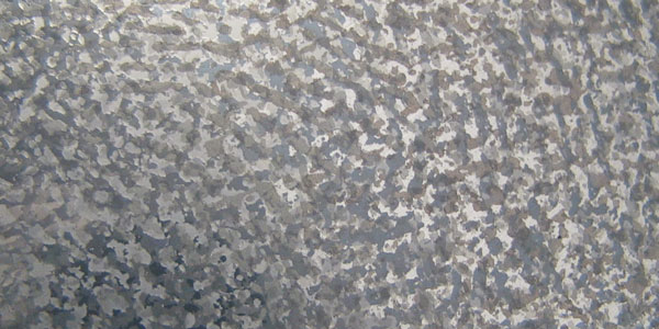 organic thumbprint aluminum finish | PAT-2130-E