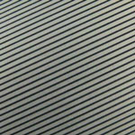 medium aluminum pinstripe